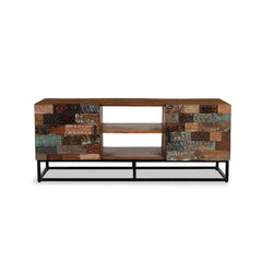 Aspen Large Reclaimed Wood Tv Unit