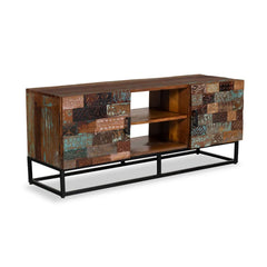 Aspen Large Reclaimed Wood Tv Unit