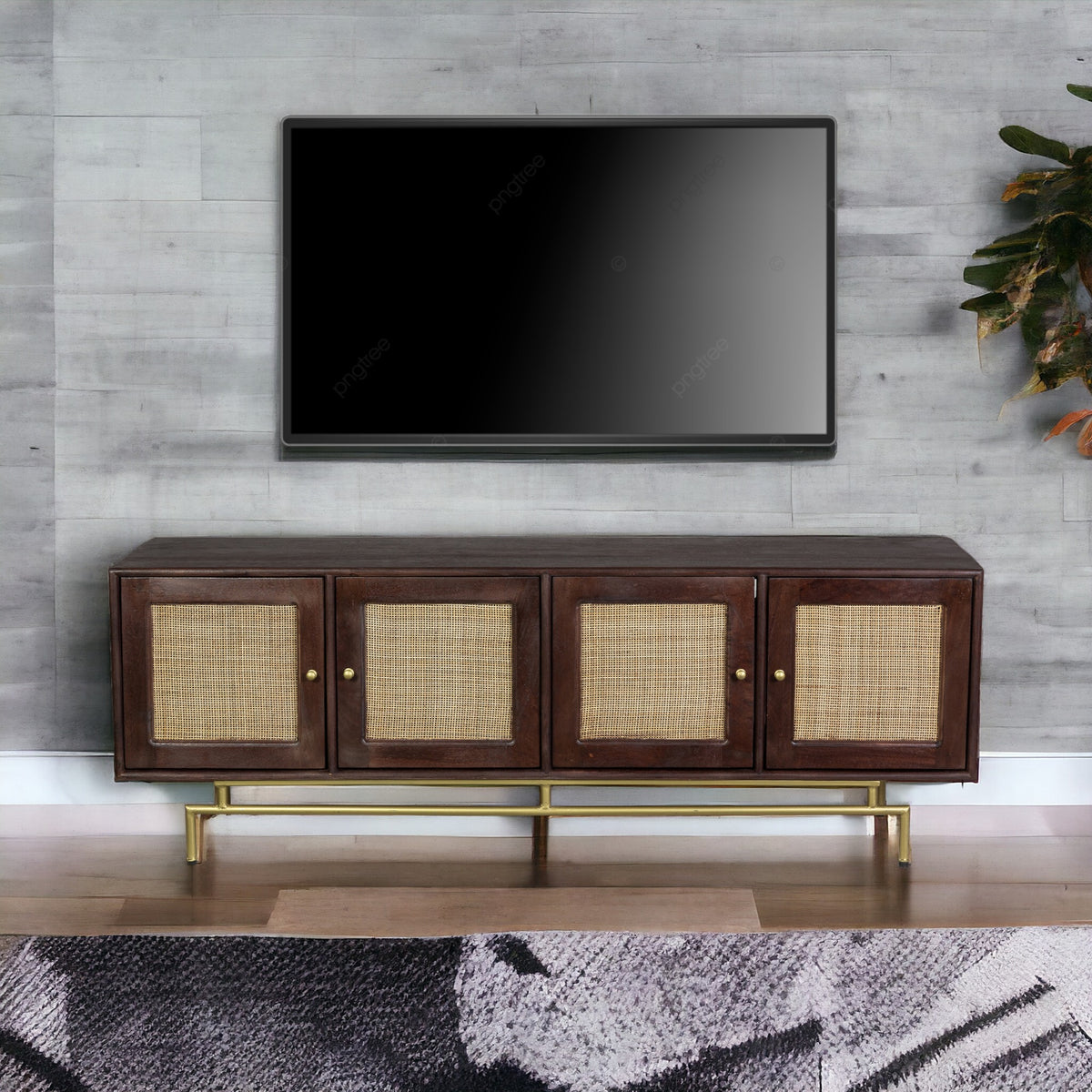 Kraft Bazaar Atalanta TV Cabinet 160 cm Tubaq Finish