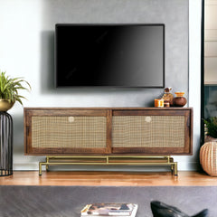 Kraft Bazaar Atalanta TV Console Tubaq Finish 140Cm