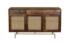 Kraft Bazaar Atalanta Sideboard (L) in Tubaq Finish 140x40x82Cm