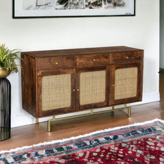Kraft Bazaar Atalanta Sideboard (L) in Tubaq Finish 140x40x82Cm