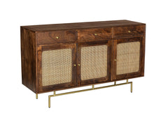 Kraft Bazaar Atalanta Sideboard (L) in Tubaq Finish 140x40x82Cm
