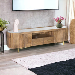 Kraft Bazaar Bruges TV Console with Terrazzo 180Cm