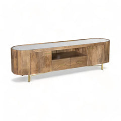 Kraft Bazaar Bruges TV Console with Terrazzo 180Cm