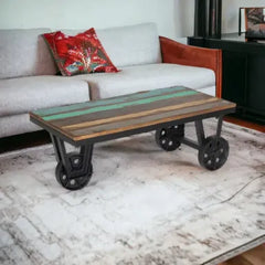 Kraft Bazaar Vistoso Cart Coffee Table 100×50 cm