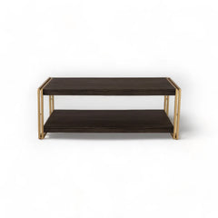 Kraft Bazaar Liverpool Coffee Table in Tobacco Brown 110x60x40Cm