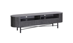 Kraft Bazaar Oval Grey TV Console 180 cm