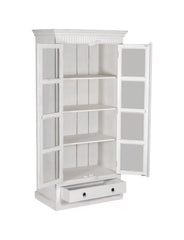 Kraft Bazaar Madrid Cabinet ( In White ) 85x45x180Cm