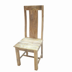 Mango Classic Handmade Carved Solid Wood Chair 45x46x110Cm