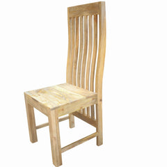 Mango Classic Handmade Carved Solid Wood Chair 45x45x110Cm