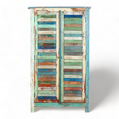 Kraft Bazaar Vistoso Two Door Cabinet 80x40x150Cm