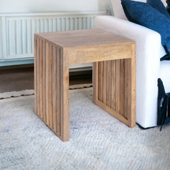 Kraft Bazaar Danish Side Table 40x40x50Cm