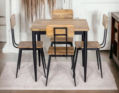 Kraft Bazaar Rio 4 seater Dining Table Set Natural