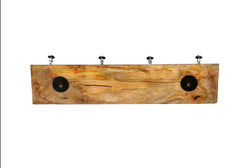 Reclaimed Carved Solid Wood Indian Hanger 44x14x9Cm