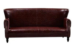 Chesterfield Leather Armchair Sofa Leather Lounge Couch 2 Seater CHSE22