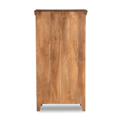 Salvage Reclaimed Wooden Rustic Colors 2 Doors Bar Cabinet