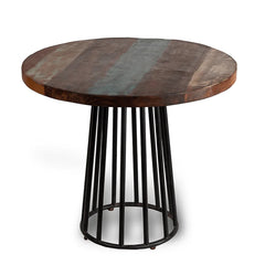 Aspen Reclaimed Wood Round Dining Table