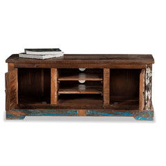 Salvage Reclaimed Wooden Rustic Colors TV Unit