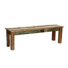 Aspen Reclaimed Wood Dining Bench