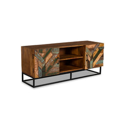 Aspen Large Reclaimed Wood Tv Unit