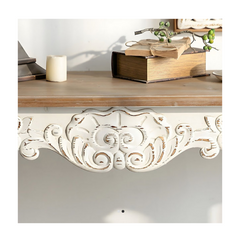 Hand Carved Solid Wood Console Hall Table 36