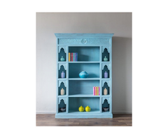 Indian Hand Carved Solid Wood Bookshelf B41
