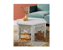 Indian Hand Carved Solid Wood Coffee Table C82