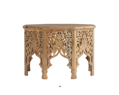 Indian Hand Carved Solid Wood Coffee Table C85