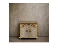 Indian Hand Carved Solid Wood Cabinet D77