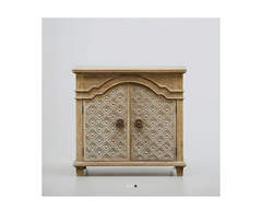 Indian Hand Carved Solid Wood Cabinet D77