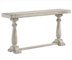 French Provincial Style Pillar Console Table 65