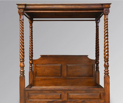 Indian Hand Carved Sheesham Wood Bed Frame King Size 149