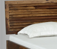 Indian Hand Carved Sheesham Wood Bed Frame King Size 153