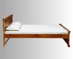 Indian Hand Carved Solid Wood Bed Frame King Size 161