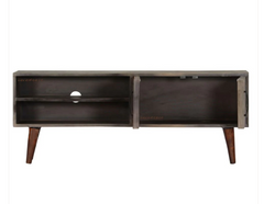 Indian Hand Carved Solid Wood TV Unit 23