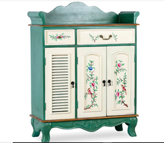 Avani Indian Hand Painted Solid Wood Cabinet D70