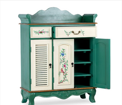 Avani Indian Hand Painted Solid Wood Cabinet D70