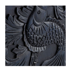 Indian Hand Carved Solid Wooden Cupboard Wardrobe D96