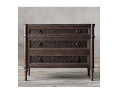 Indian Hand Carved Solid Wood Chest of Drawers D42