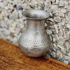 Indian Handcrafted Metal Home Decor Showpiece Pot 408