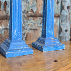 Indian Wooden Candle Holder Stand (Set of 2) 98