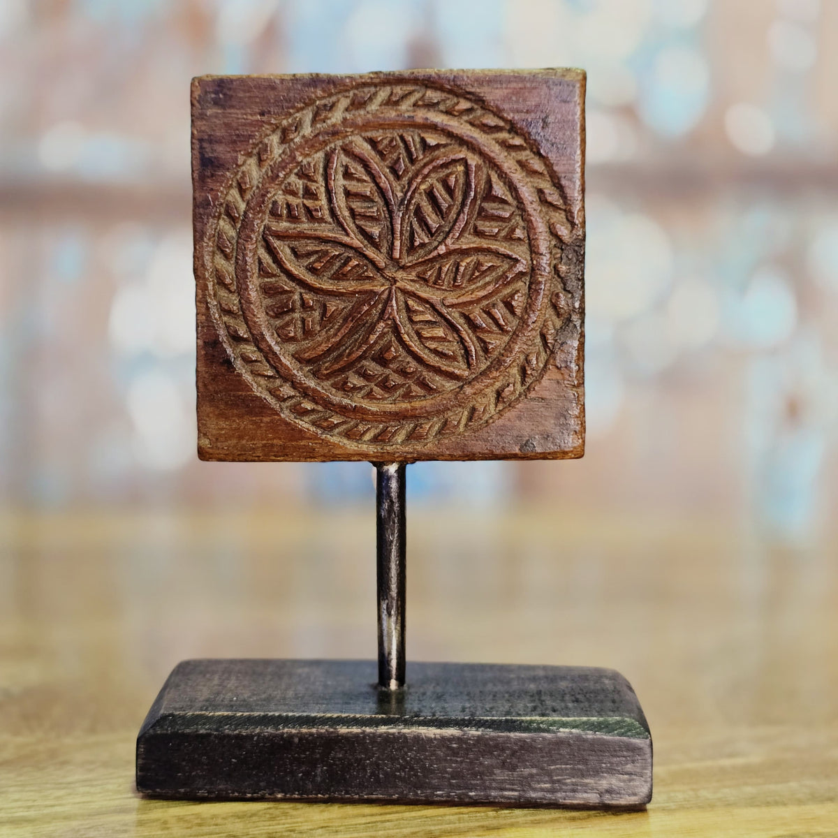Indian Handcrafted Wooden Home Decor Showpiece 168
