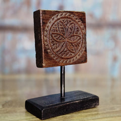 Indian Handcrafted Wooden Home Decor Showpiece 168