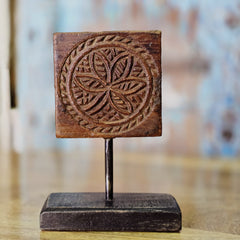 Indian Handcrafted Wooden Home Decor Showpiece 168