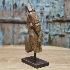 Indian Handcrafted Wooden Home Decor Showpiece 203