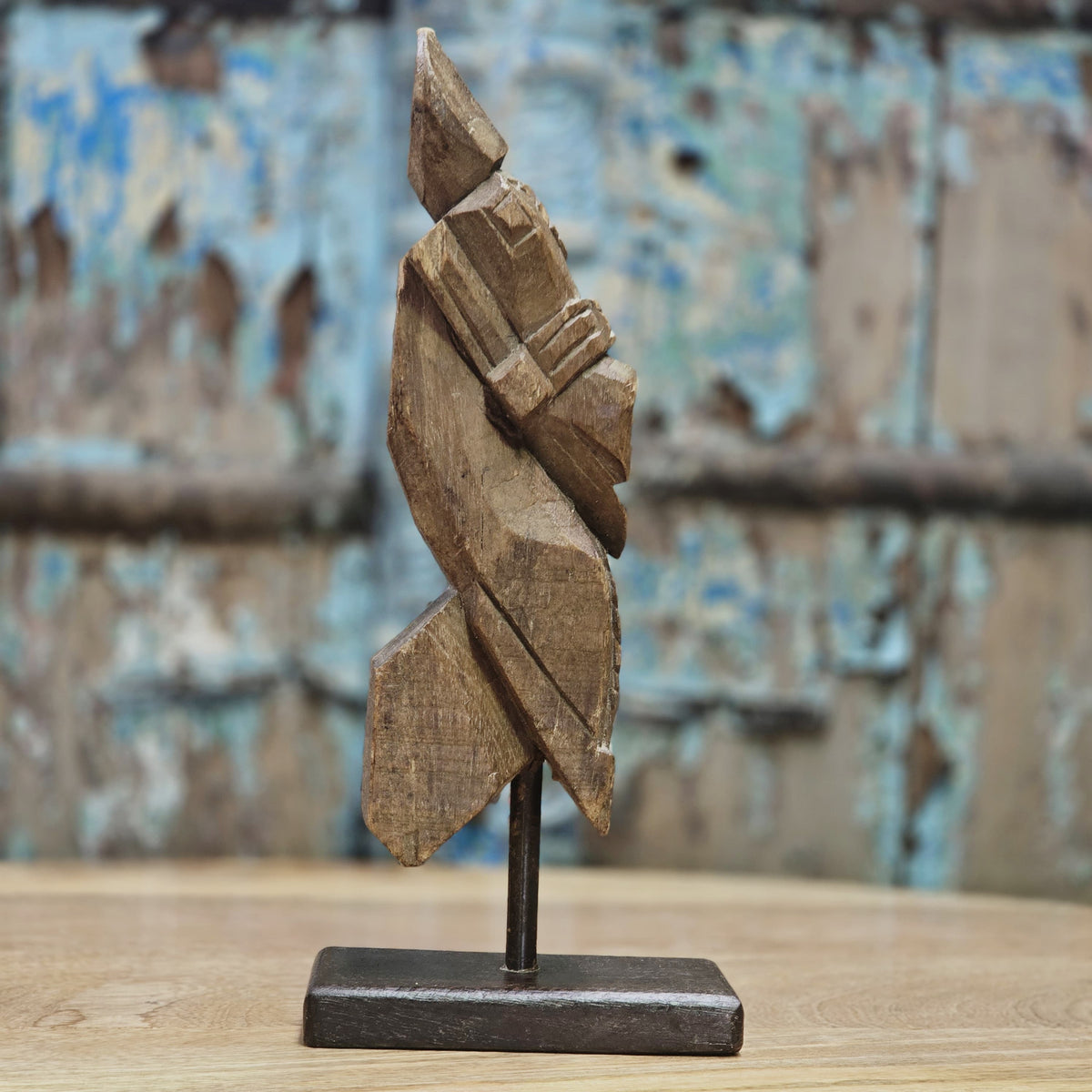 Indian Handcrafted Wooden Home Decor Showpiece 203