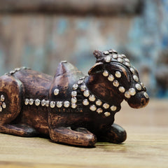 Indian Handcrafted Wooden Home Decor Showpiece 205