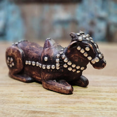 Indian Handcrafted Wooden Home Decor Showpiece 205