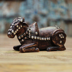 Indian Handcrafted Wooden Home Decor Showpiece 205